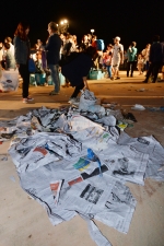 쓰레기, 시민의식, 신문, 시민들