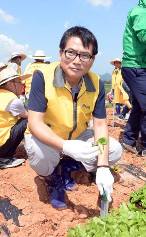 이마트 토종 배추 종자 육성 행사