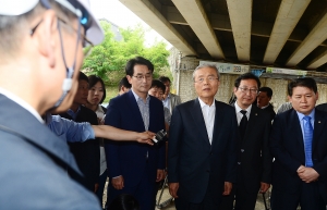 김종인 남양주 사고현장 방문