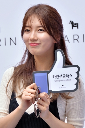 '심쿵' 수지, 선글라스로 멋 좀 냈어요~