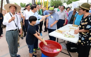 박원순 시장 행촌마을 방문