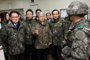 국민의당 오두산 전망대-백마부대 안보점검
