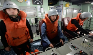 해군 2017 새해 첫 해상기동훈련