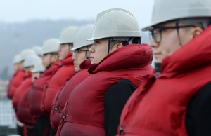 해군 2017 새해 첫 해상기동훈련