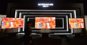 'LG TV 신제품 발표 행사'