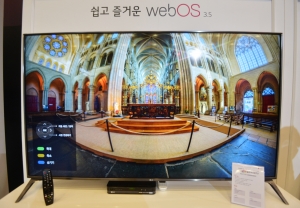 'LG TV 신제품 발표 행사'