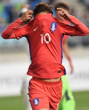 아디다스 U-20 4개국 축구대회 한국-온두라스 170325 수원월드컵경기장