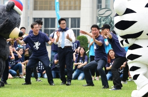 평창 올림픽 성공 개최를 위한 플래시몹