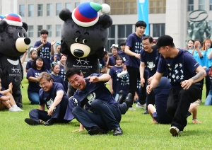 평창 올림픽 성공 개최를 위한 플래시몹