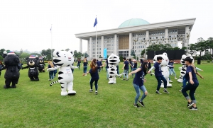 모이자 대한민국 곡회와 함께하는 2018 평창 성공 개최 플래시몹
