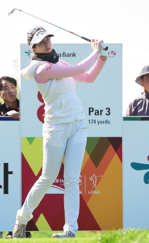 '2017 LPGA 투어 KEB하나은행 챔피언십' 2라운드