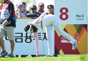 '2017 LPGA 투어 KEB하나은행 챔피언십' 2라운드