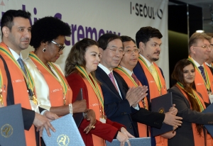 박원순 서울시장 서울시 명예시민의날 축사