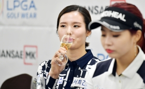 LPGA 골프웨어 선수단 창단식