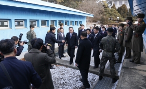 군사분계선 넘는 리선권 조평통 위원장