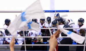 2018평창올림픽 여자 아이스하키 남북단일팀VS스위스 경기
