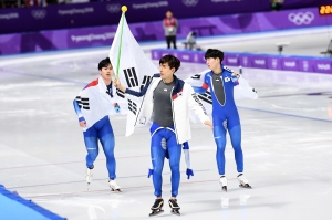 평창동계올림픽 스피드스케이팅 남자 팀추월 준결승