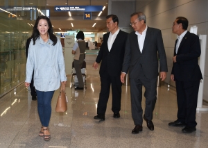 홍준표 미국 출국