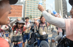 '제15회 노스페이스 대한민국 희망원정대' 완주식