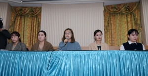 컬링 국가대표팀 '팀킴' 기자회견