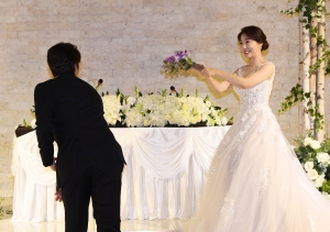 정인욱-허민 결혼식 기자회견