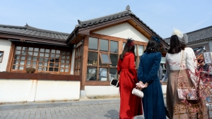 봄 맞은 전주 한옥마을