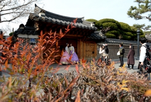 봄 맞은 전주 한옥마을