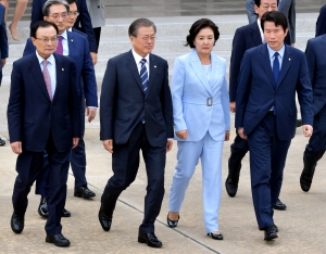 대통령 북유럽 서울공항 출국