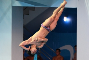 광주수영대회 남자 1m 스프링보드 예선 및 연습