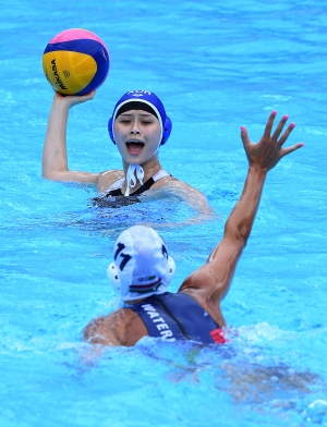광주수영대회 여자 수구 대한민국VS헝가리