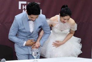 선우선-이수민 결혼 기자회견