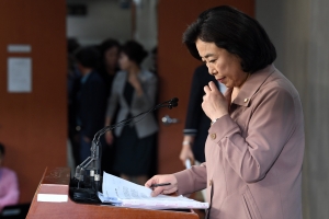 박순자 국토교통위원장 기자회견