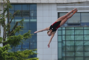 광주수영대회 여자 하이다이빙 3-4라운드