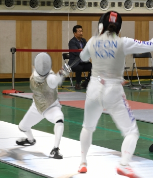 전국체전 펜싱 준결승전