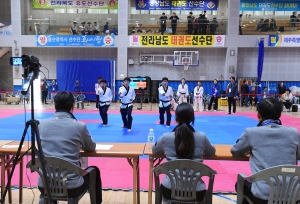 '제39회 전국장애인체육대회' 태권도 경기