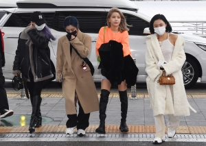 방탄소년단-마마무 출국