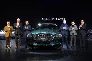 제네시스, 국내 첫 럭셔리 SUV 'GV80' 발표