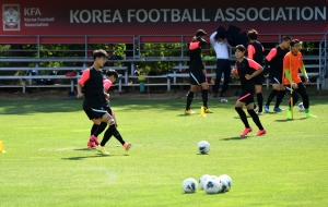 19세 이하(U-19) 축구 국가대표팀 훈련