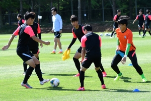 19세 이하(U-19) 축구 국가대표팀 훈련