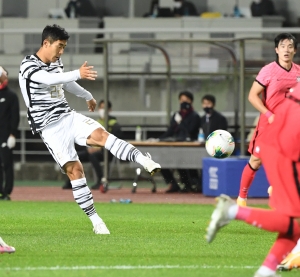 축구 국가대표팀 대 올림픽대표팀 친선경기