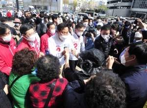 오세훈 길음동 유세