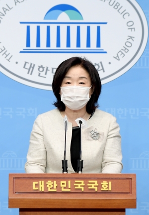 심상정, LH 조직개편 방안 관련 기자회견