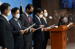 인국공의 항공기정비사업 진출 반대 기자회견