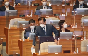 국회 본회의, 2차 추가경정예산, 추경안 관련 시정연설