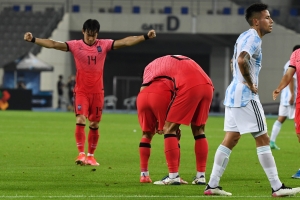 올림픽 축구대표팀 아르헨티나 평가전