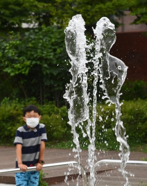 아현동 분수 스케치