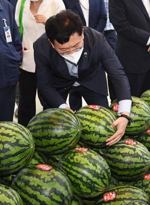 송영길, 밥상물가 현장방문