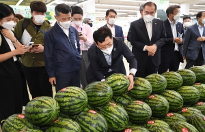 송영길, 밥상물가 현장방문