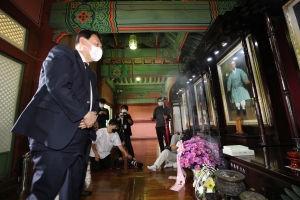 효창공원 찾은 윤석열