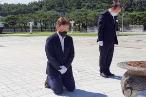 최재형, 광주 방문